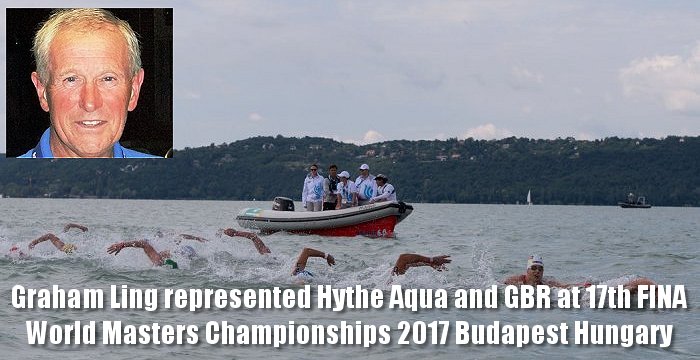 17th FINA World Masters Championships 2017
Budapest Hungary
Graham Ling represented Hythe Aqua and GBR at these Championships which were held in August.